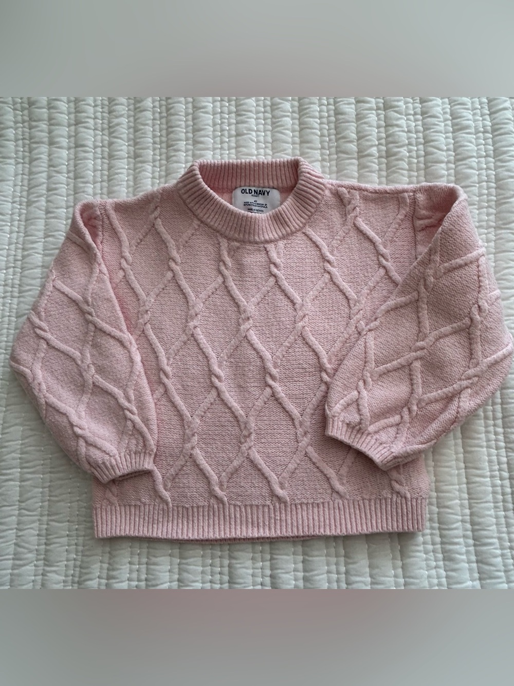 Old Navy Girls Supersoft Pullover Crewneck Sweater Size 4T